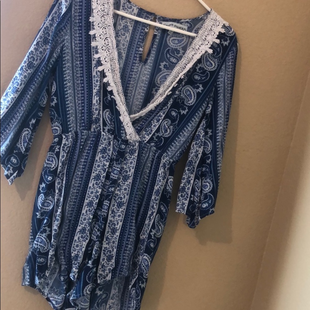 Adorable Blue Romper